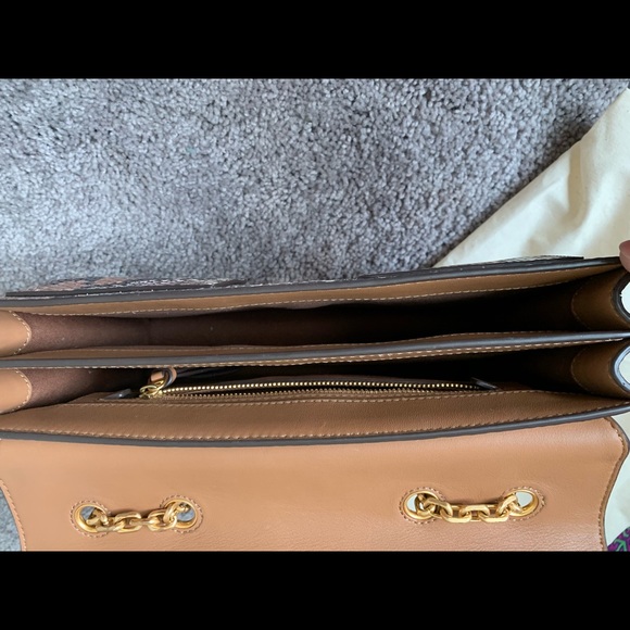 Tory Burch snakeskin handbag - Picture 4 of 6